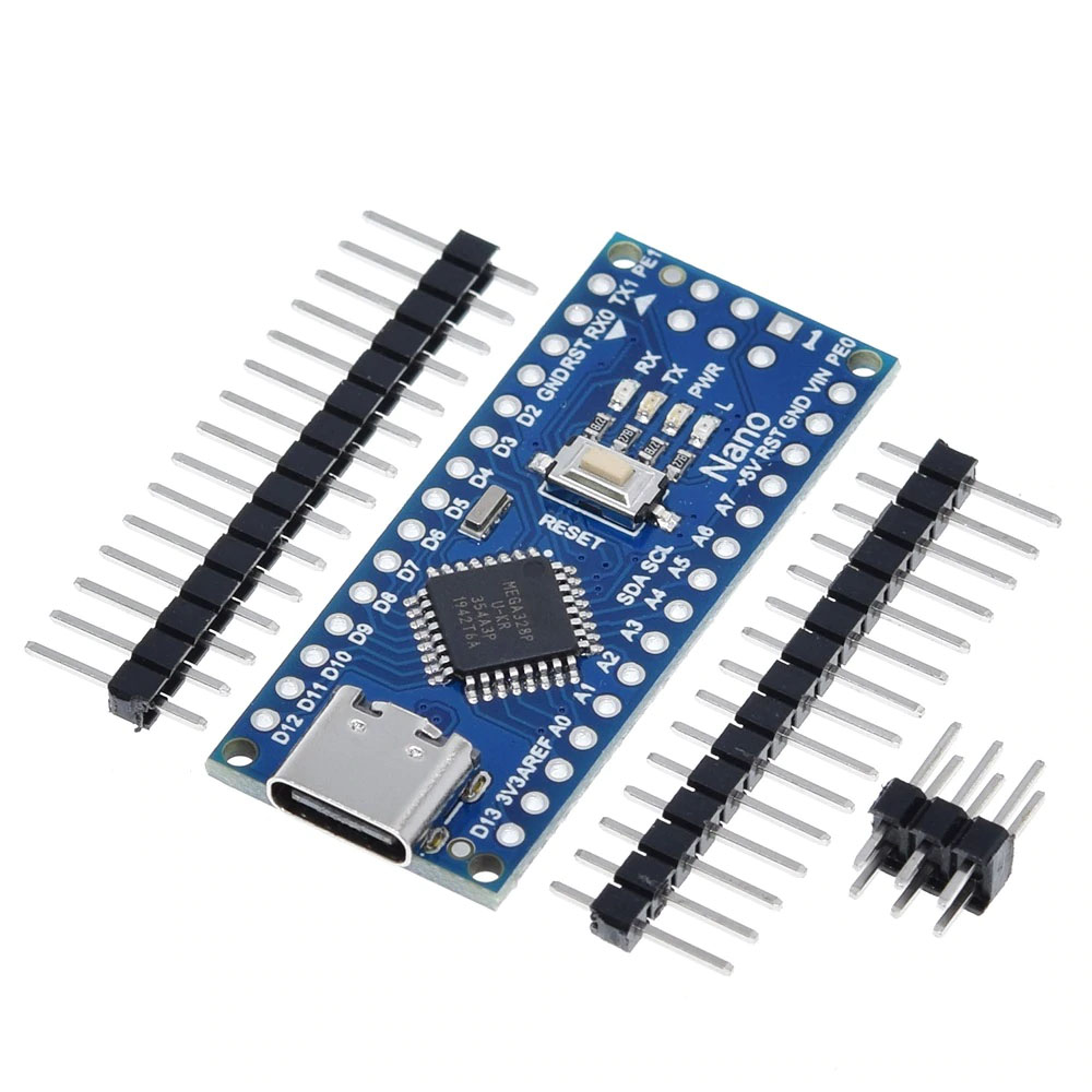 Arduino NANO, CH340 USB-C 16Mhz Nano v3.0 ATMEL MEGA328P