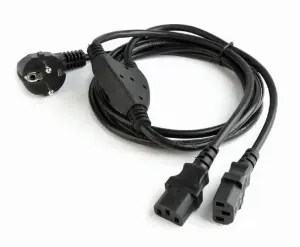 CABLE POWER SPLITTER VDE 2M/PC-186-ML6 GEMBIRD