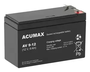 BATTERY 12V 9AH C20/AML9-12T2 EMU