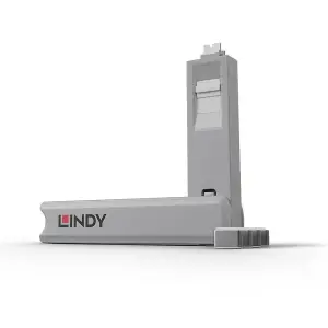 USB PORT TYPE-C BLOCKER 4PACK/WHITE 40427 LINDY