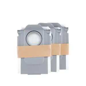 Vacuum Cleaner Accessory|ROBOROCK|Disposable Dust Bag 3pcs|White|For Qrevo/Qrevo MaxV/S8 MaxV Ultra/S8 Max Ultra/Qrevo S/Qrevo Pro/Qrevo Master/Qrevo Curv|8.02.0238