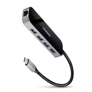 I/O HUB USB-C 6IN1/0.2M HMC-6GL AXAGON