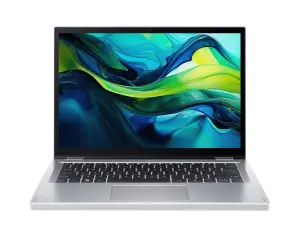 Notebook|ACER|Aspire|Go Spin 14|AGSP14-31PT-C72L|CPU  Intel N-Series|N150|800 MHz|14"|Touchscreen|1920x1200|RAM 16GB|LPDDR5|SSD 512GB|IntelGraphics|Integrated|ENG|Windows 11 Home|Pure Silver|1.54 kg|NX.J3UEL.001