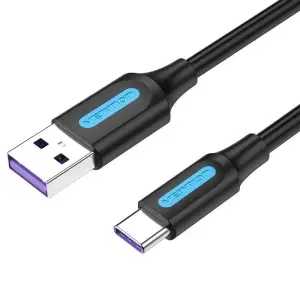 CABLE USB-C TO USB2.0/2M BLACK CORBH VENTION