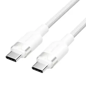 CABLE USB-C TO USB-C/2M WHITE TRDWH VENTION