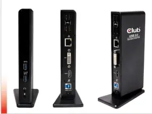 NB ACC DOCKING STATION/USB CSV-3242HD CLUB3D